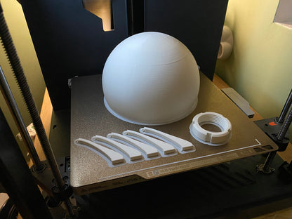 "TRIKRAK" STL Tripod Lamp DIGITAL DESIGN for 3D Printing