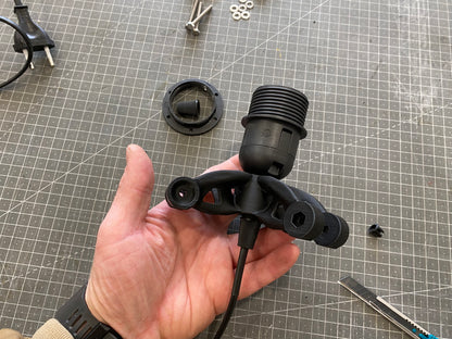 "TRIKRAK" STL Tripod Lamp DIGITAL DESIGN for 3D Printing