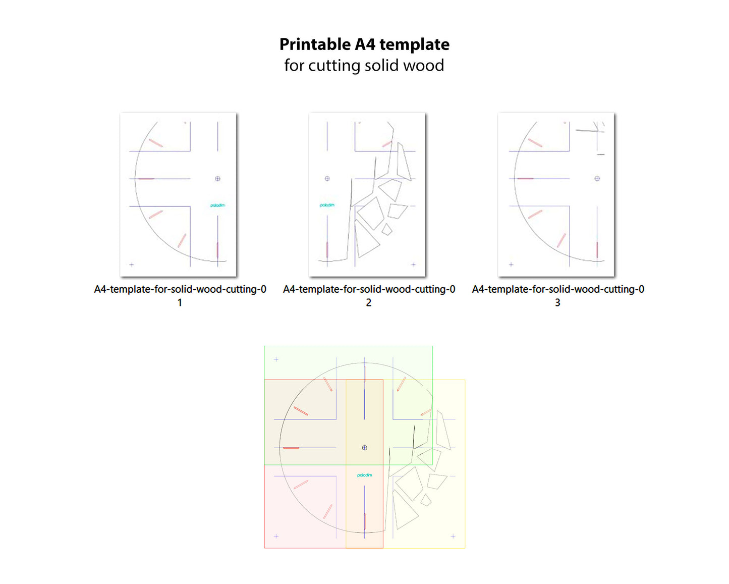 "VREME 6.1" STL Wall Clock HYBRID DIGITAL DESIGN (3D Print + Laser Cut)