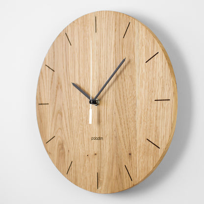 KRAG wall clock, oak