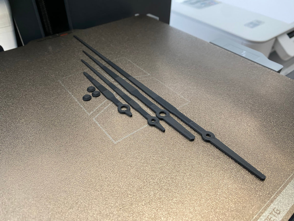 Paladim Clock Hands for 3D Printing, STL