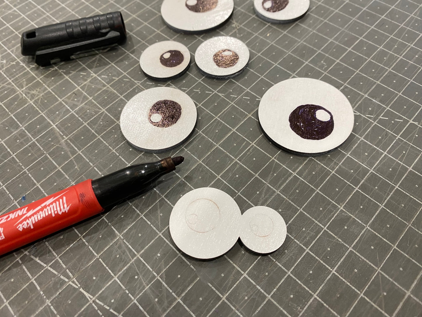 "POGLED" Wall Clock DIGITAL DESIGN for Laser Cutting