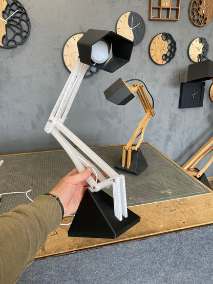 "MASHINA" Articulated Desk Lamp DIGITAL DESIGN for 3D Printing, STL