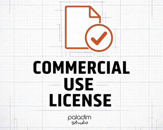 Commercial Use License: Sell products made from my Digital Designs