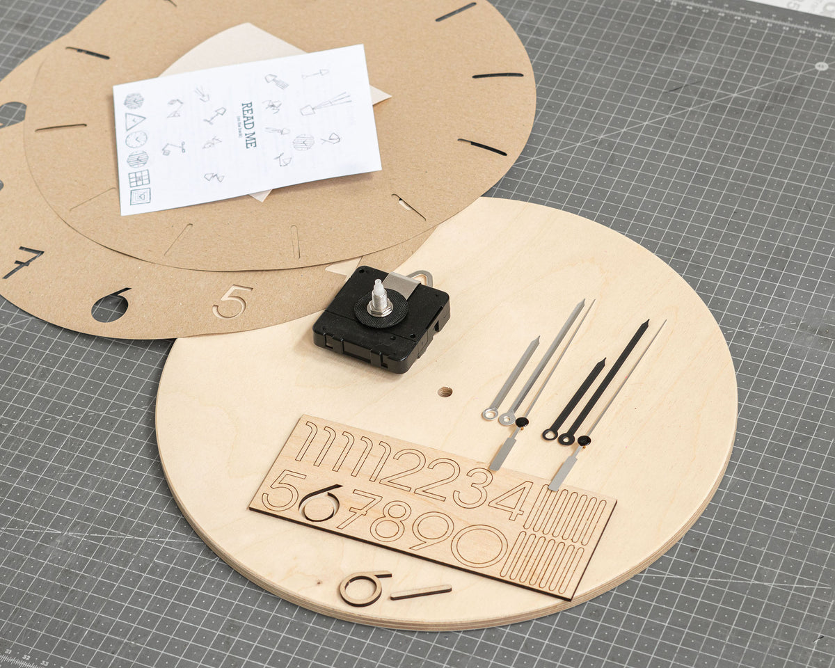 DIY Wall Clock Kit – Paladim Studio