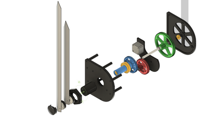 Oversized Clock Movement Mechanism