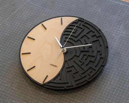 "IZHOD" Wall Clock DIGITAL DESIGN for Laser Cutting
