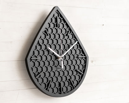 "KAPKA" Wall Clock DIGITAL DESIGN for Laser Cutting