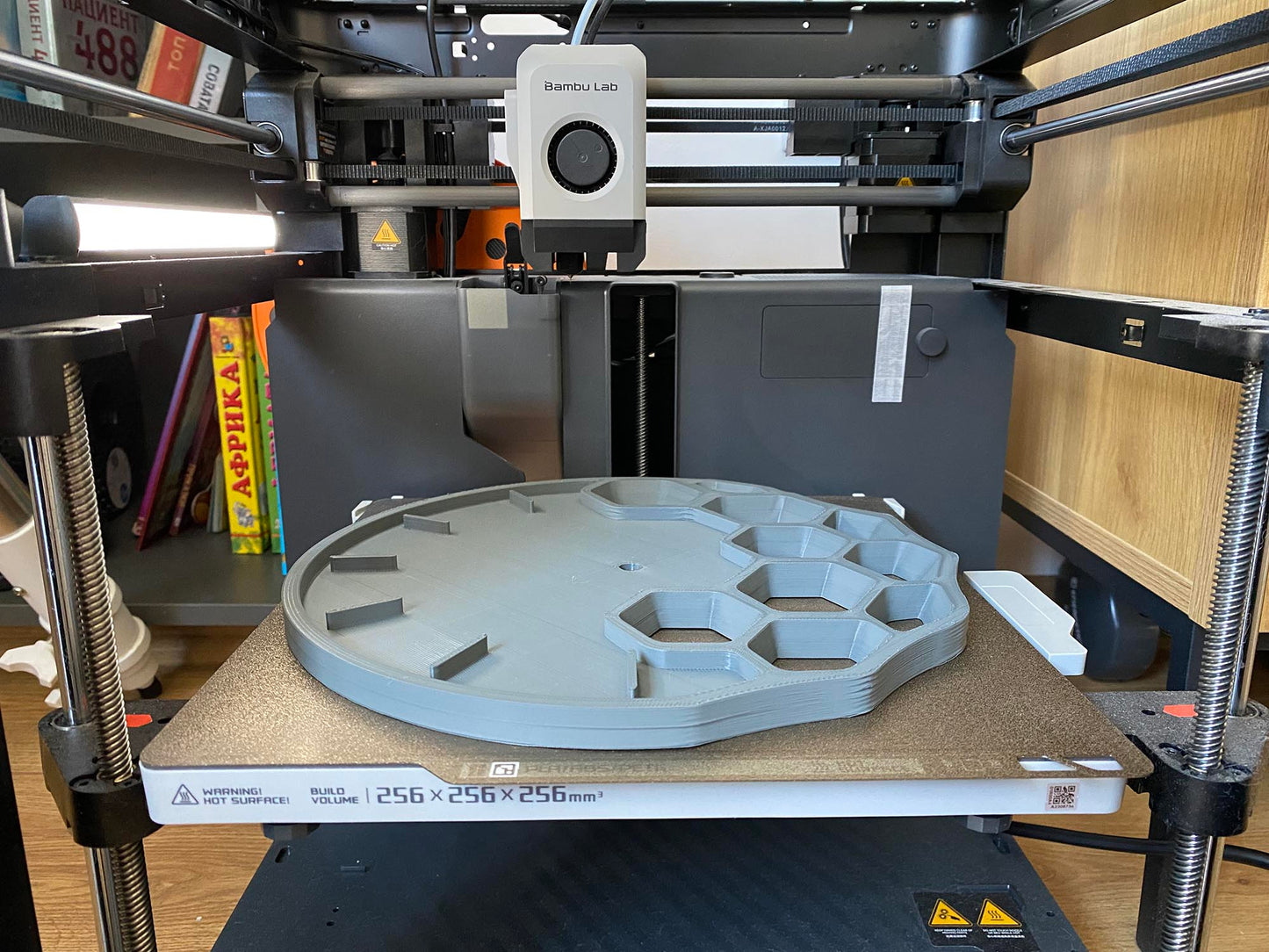 "KLETKA 4.1" STL Wall Clock Hybrid DIGITAL DESIGN for 3D Printing and Laser Cutting