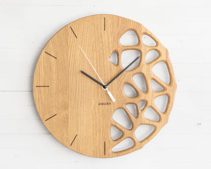 KLETKA organic wall clock
