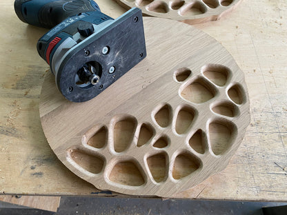 "KLETKA" Wall Clock DIGITAL DESIGN for CNC Router cutting, STP, DXF, F3D