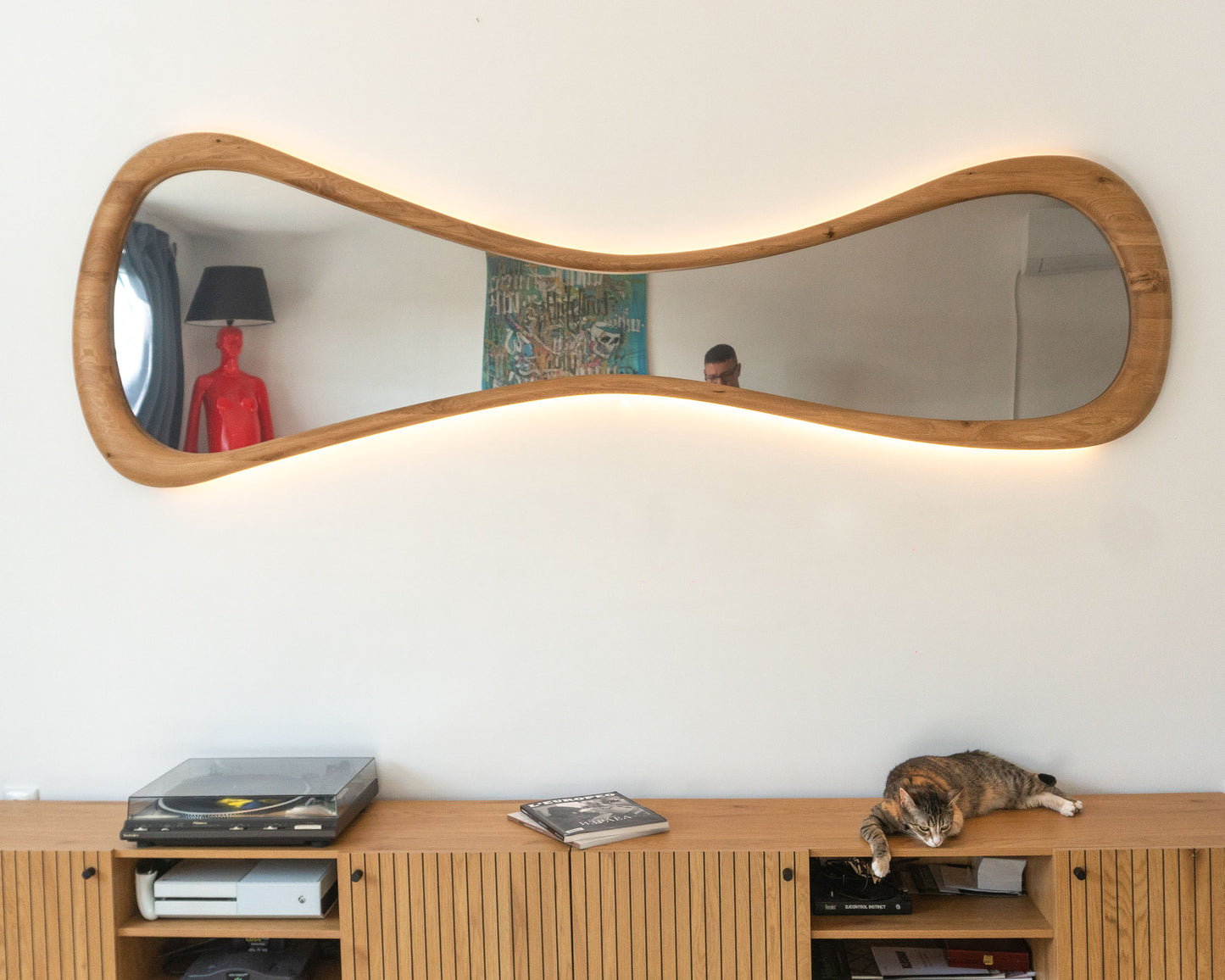 LOKVA organic wall mirror