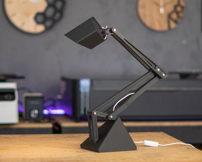 "MASHINA" Articulated Desk Lamp DIGITAL DESIGN for 3D Printing, STL