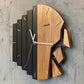 MIXORED abstract wall clock