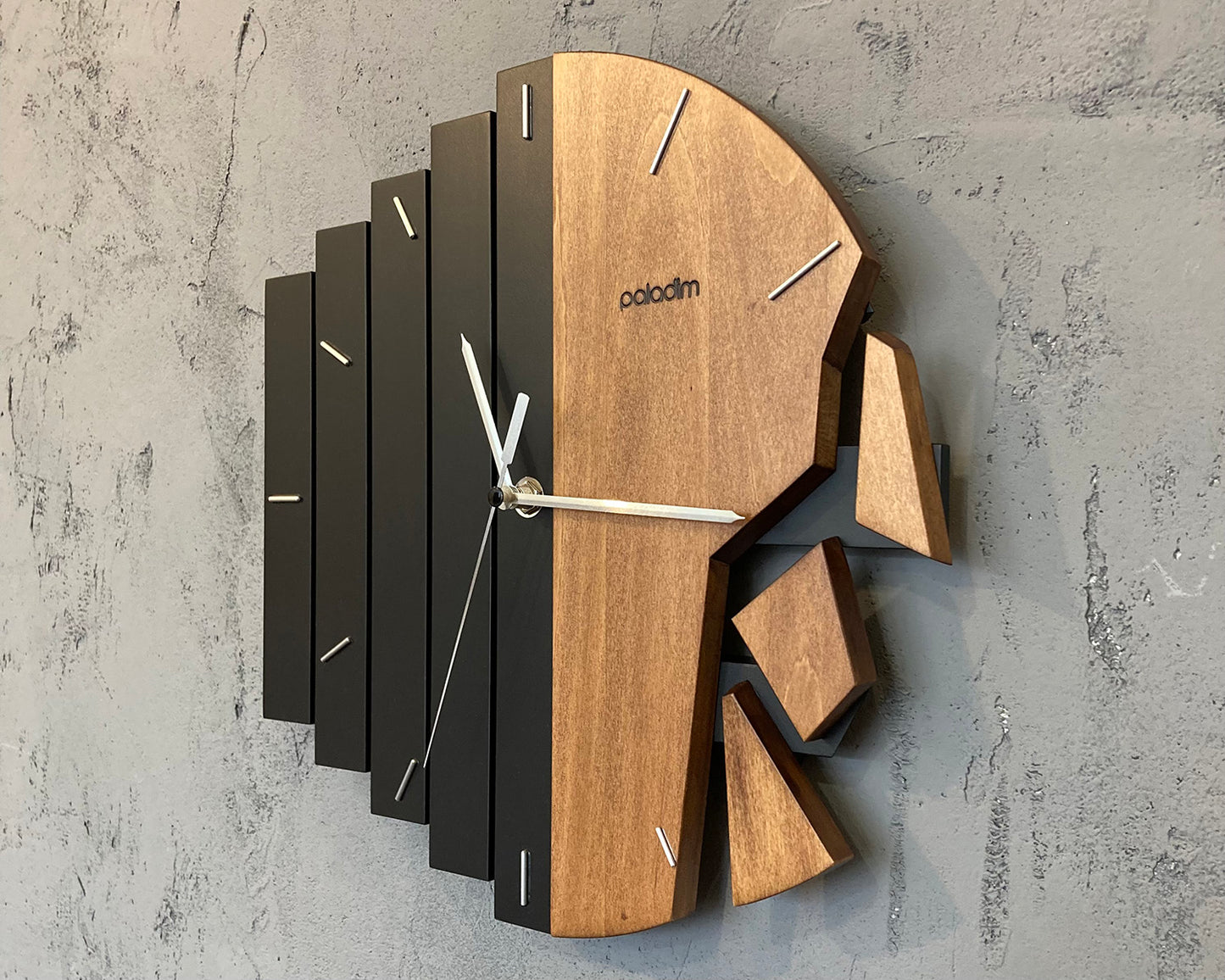 MIXORED abstract wall clock