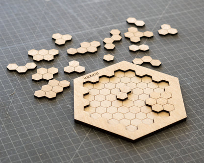 "PITA" Puzzle Game DIGITAL DESIGN for Laser Cutting