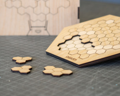 "PITA" Puzzle Game DIGITAL DESIGN for Laser Cutting