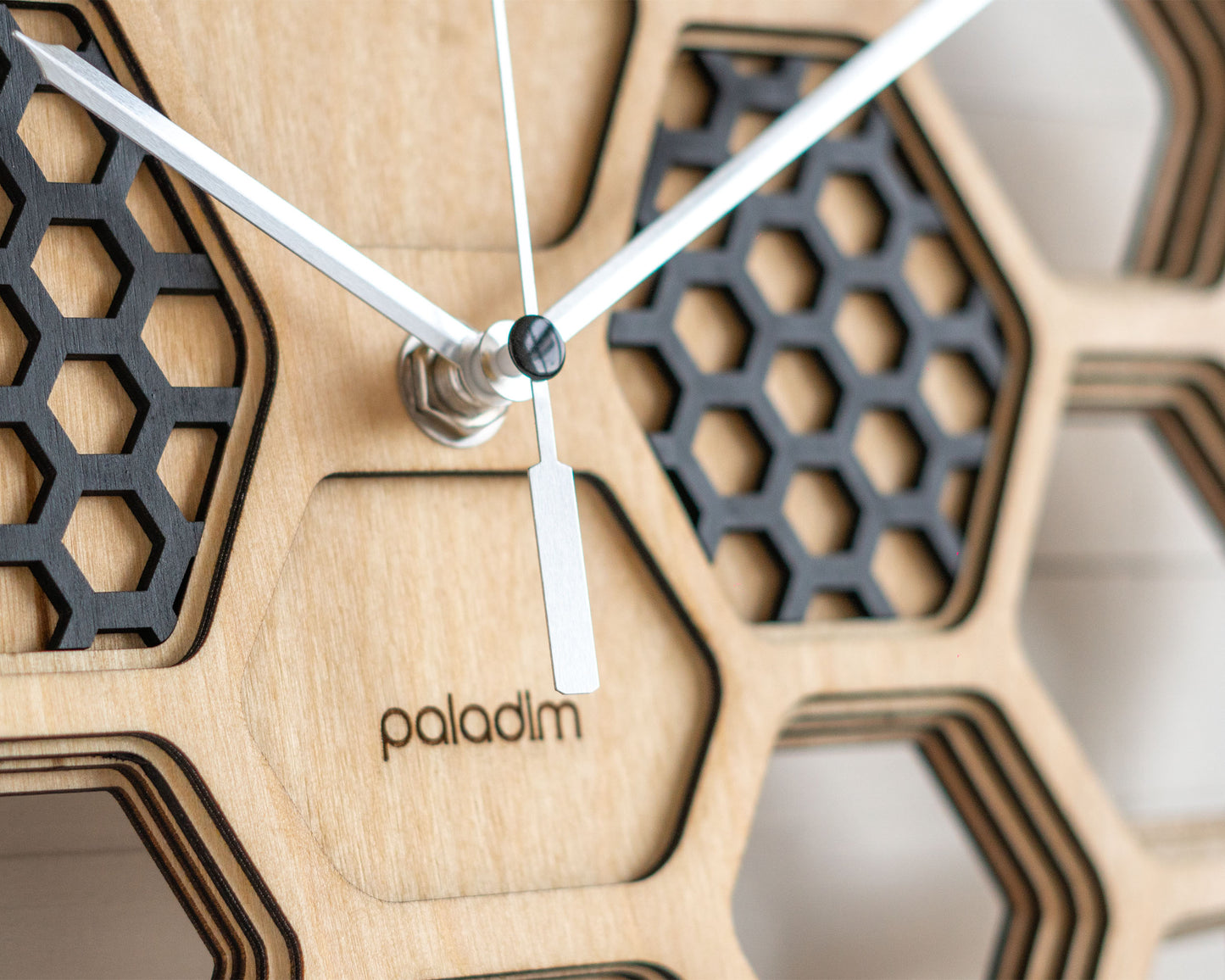 PITA Wall Clock, plywood