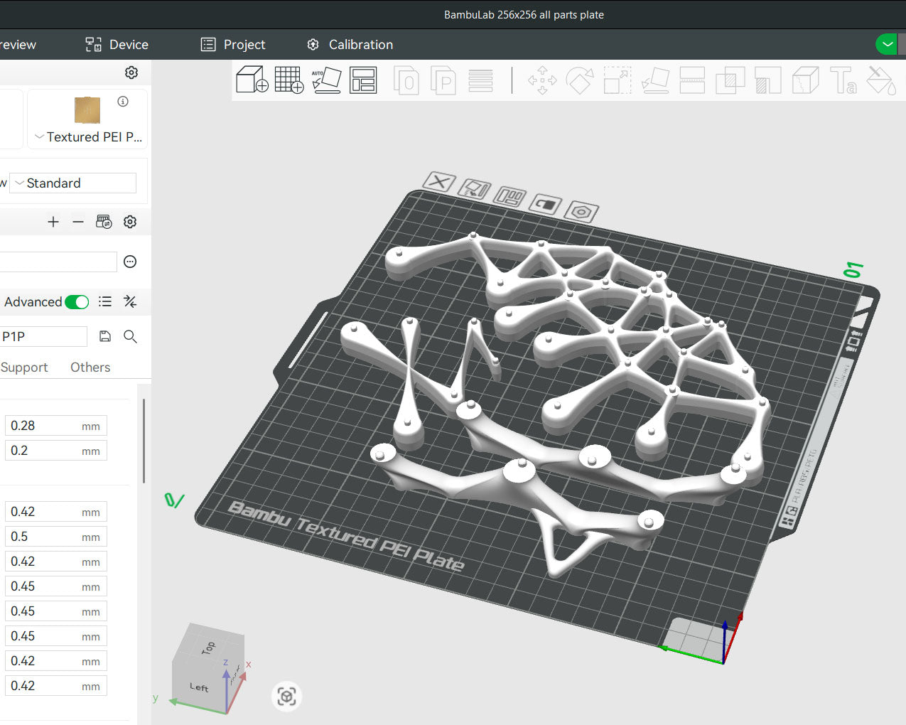 "VREME 6.1" STL Wall Clock HYBRID DIGITAL DESIGN (3D Print + Laser Cut)