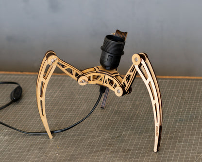 "TRIKRAK" Tripod Lamp DIGITAL DESIGN for Laser Cutting