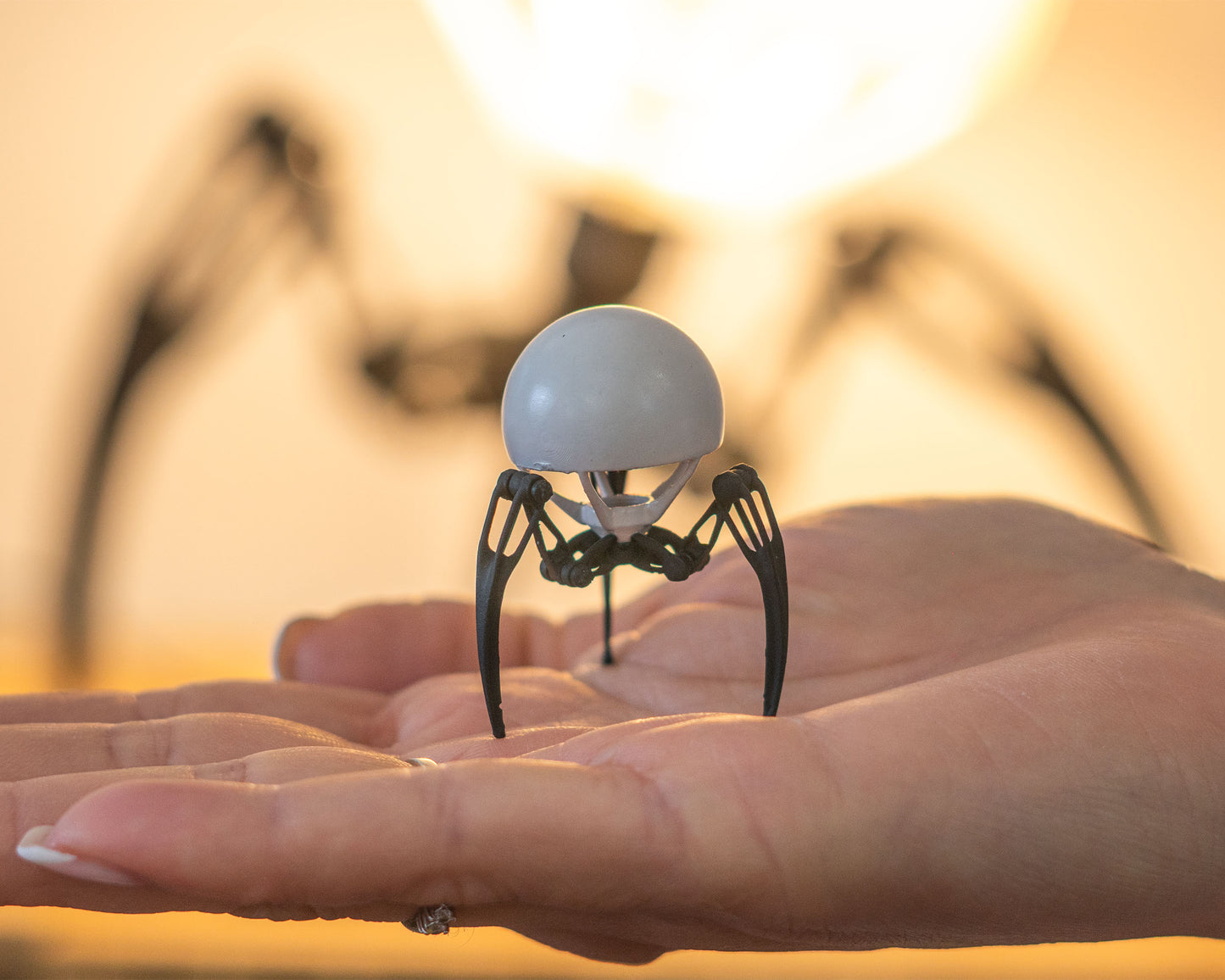 "TRIKRAK" STL Tripod Lamp DIGITAL DESIGN for 3D Printing