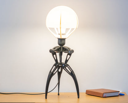 "TRIKRAK" STL Tripod Lamp DIGITAL DESIGN for 3D Printing