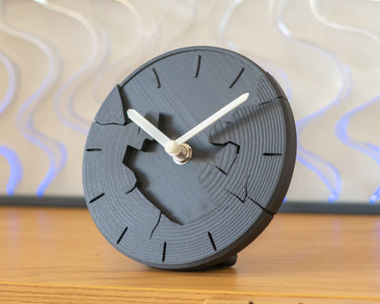 "VREME 3.0" Desk Clock DIGITAL DESIGN for 3D Printing STL