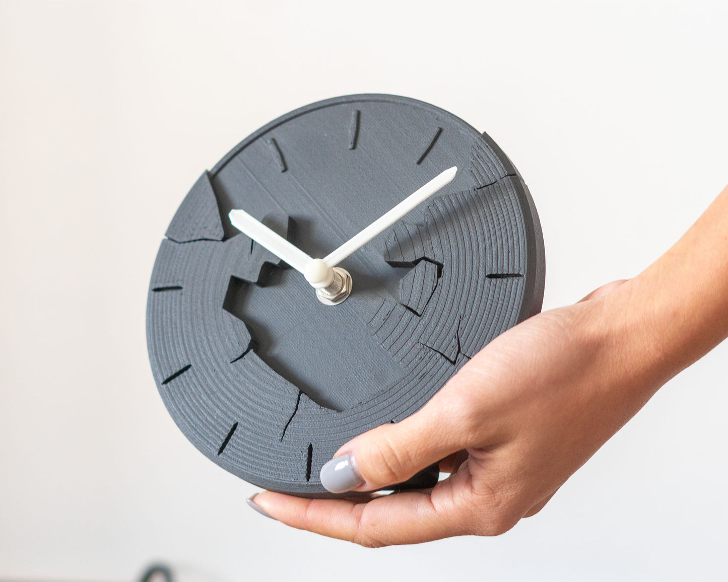 "VREME 3.0" Desk Clock DIGITAL DESIGN for 3D Printing STL