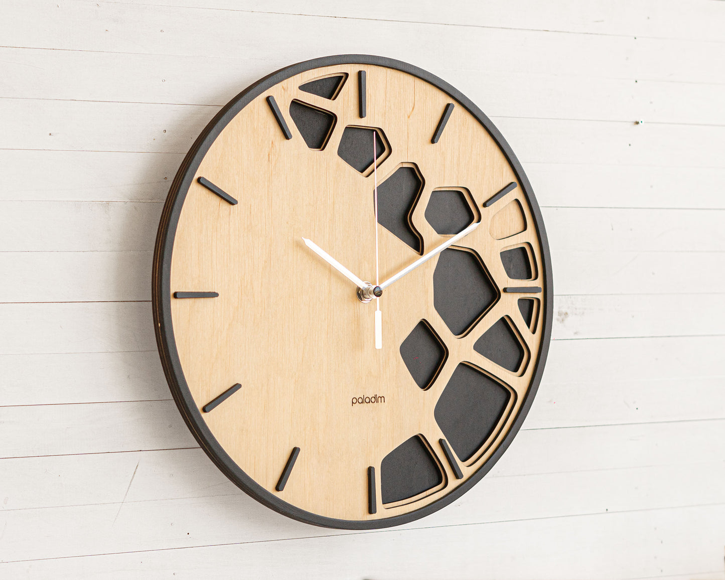 "VREME 5" Wall Clock DIGITAL DESIGN for Laser Cutting