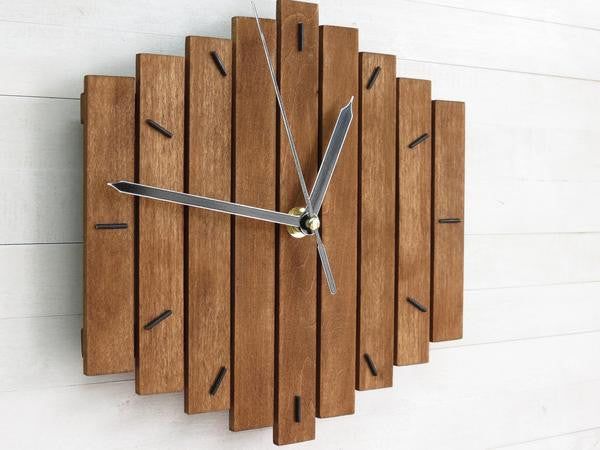 "Romb I" wall clock 20x20cm (8"x8") - Paladim Handmade