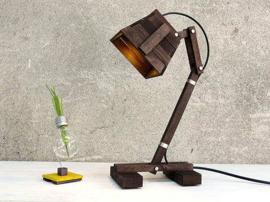 "Kran XI" - desk lamp - Paladim Handmade