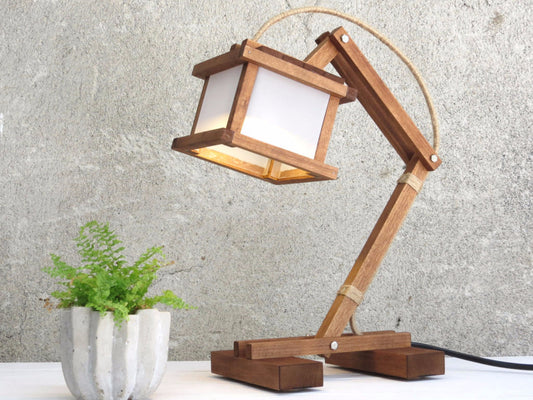 "Kran Paus" desk lamp - Paladim Handmade
