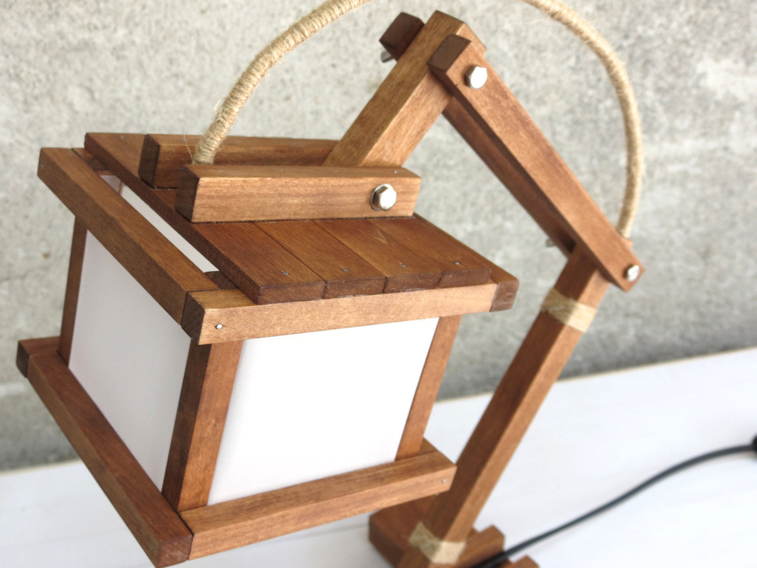 "Kran Paus" desk lamp - Paladim Handmade