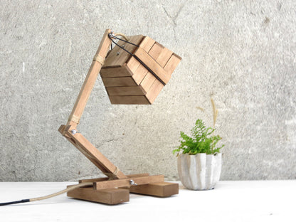 "Kran IX" desk lamp - Paladim Handmade