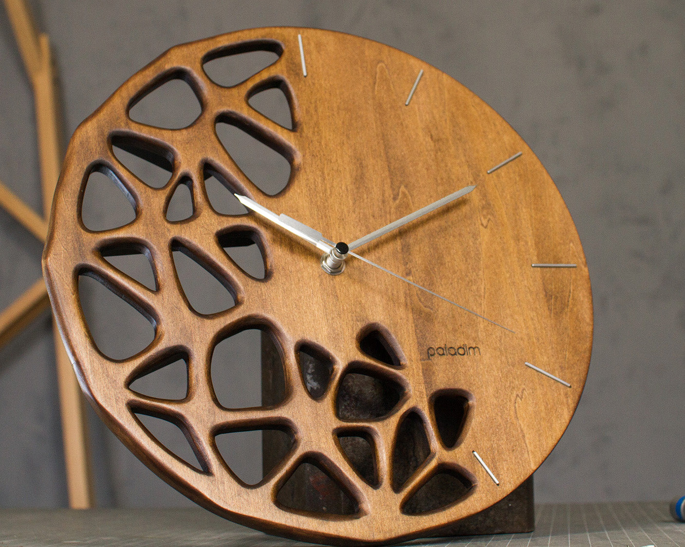 KLETKA topology wall clock – Paladim Studio
