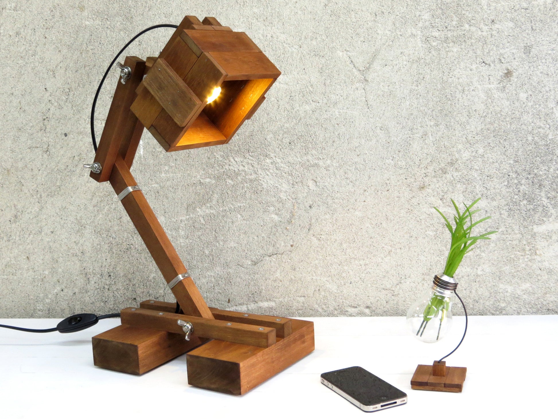 "Big Kran" desk lamp - Paladim Handmade