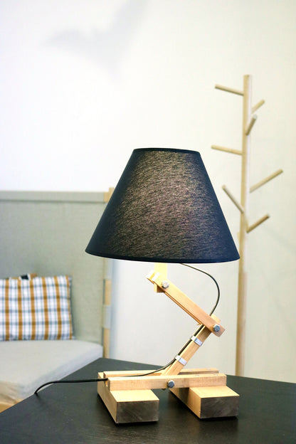 "Big Plat" wooden table lamp - Paladim Handmade